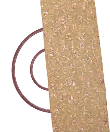 Embroidered Net Fabric Online - Buy Now Fabric Dekho